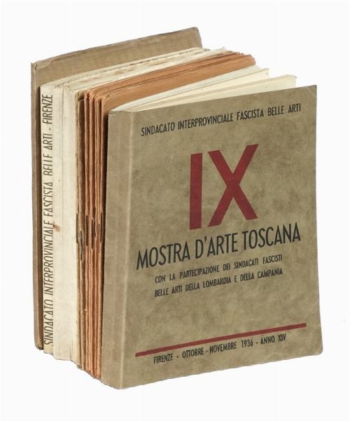 Lotto di 30 cataloghi di mostre.  - Asta Libri, autografi e manoscritti - Associazione Nazionale - Case d'Asta italiane