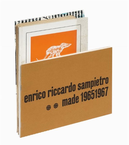 Lotto di 33 opere, cataloghi di mostre e riviste dedicate alla Poesia Visiva.  - Asta Libri, autografi e manoscritti - Associazione Nazionale - Case d'Asta italiane