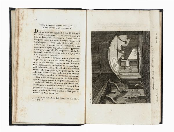 Marco Lastri : L'osservatore fiorentino sugli edifizj della sua patria [...]. Tomo primo (-ottavo).  - Asta Libri, autografi e manoscritti - Associazione Nazionale - Case d'Asta italiane