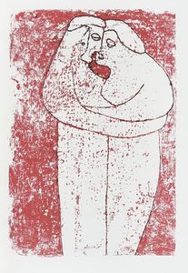 Venturino Venturi : Con gli uomini e con gli angeli. Venturino Venturi sulla traccia di Dante. Prefazione e testi di Mario Luzi.  - Asta Libri, autografi e manoscritti - Associazione Nazionale - Case d'Asta italiane