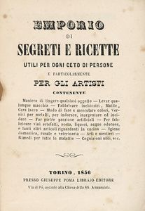 Lotto composto di 7 'libri di segreti'.  - Asta Libri, autografi e manoscritti - Associazione Nazionale - Case d'Asta italiane