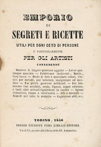 Lotto composto di 7 'libri di segreti'.  - Asta Libri, autografi e manoscritti - Associazione Nazionale - Case d'Asta italiane