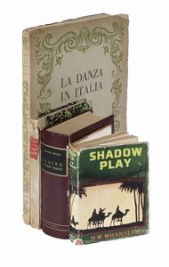 Lotto composto di 13 opere su cinema, danza e teatro.  - Asta Libri, autografi e manoscritti - Associazione Nazionale - Case d'Asta italiane