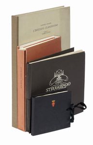 RAFFAELE CARRIERI : Lotto di 4 libri d'artista.  - Asta Libri, autografi e manoscritti - Associazione Nazionale - Case d'Asta italiane