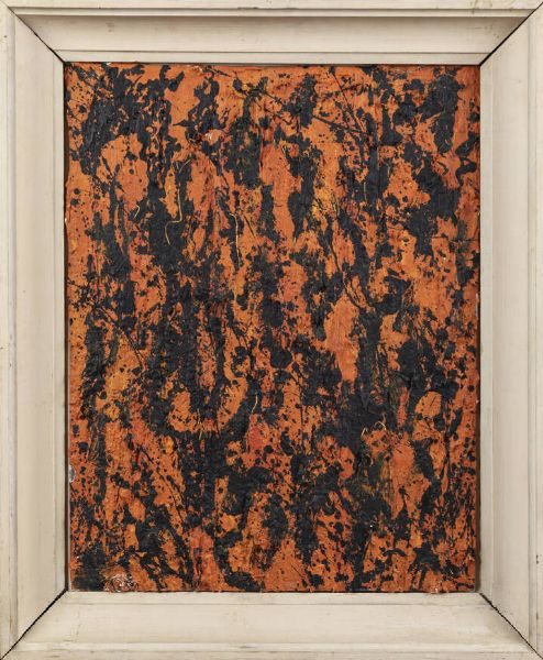 PITTORE ANONIMO DEL XX SECOLO : Informale  - Asta Dipinti - Associazione Nazionale - Case d'Asta italiane