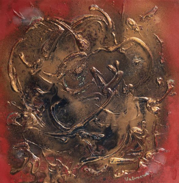 SERGIO VALVASSORI Torino 1920 - 2006 : Momento barocco  - Asta Dipinti - Associazione Nazionale - Case d'Asta italiane