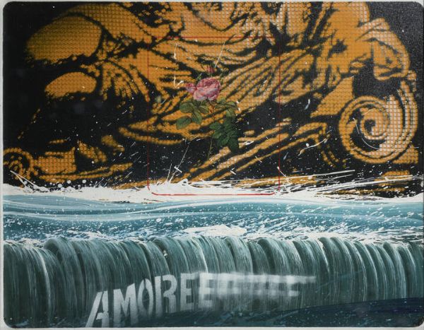 PAOLO BARATELLA Bologna 1935 - 2023 : Purch sia rosa 1970  - Asta Dipinti - Associazione Nazionale - Case d'Asta italiane