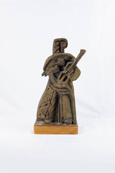 ALDO DEZZA Torino 1937 : Figura  - Asta Dipinti - Associazione Nazionale - Case d'Asta italiane