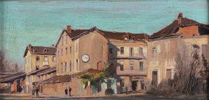 PIERO MONTI Torino 1910 - 1994 - Via Cirio