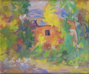 MARIO MICHELETTI Balzola Monferrato (AL) 1892 - 1975 Torino - Colombaia 1968