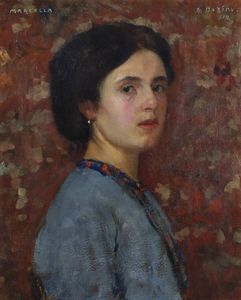 ATTILIO BOZINO Sostegno (VC) 1890 - 1973 Torino - Marcella 1912