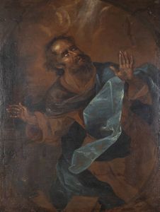 PITTORE ANONIMO Fine XVIII secolo - Santo XVII secolo