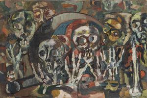 CARLO LORO Lonigo (VI) 1915 - 2002 Torino - Senza titolo 1968