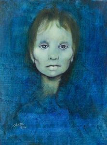 ENRICO COLOMBOTTO ROSSO Torino 1925 - 2013 Casale Monferrato (AL) - Volto