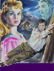 ANGELO CESSELON Settimo di Cinto Caomaggiore 1922  Velletri 1992 - Il pensiero del ferito