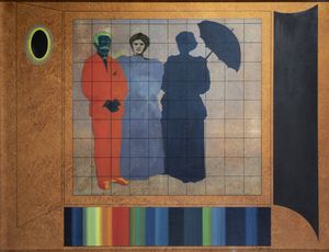 GUIDO BIASI Napoli 1933 - 1983 Parigi - Mnmothque (117) Parigi 1971