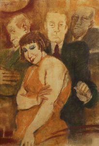 REMO SQUILLANTINI Stia (AR) 1920 - 1996 - Ammirazione 1990