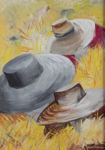 MARIO BERRINO Alassio (SV) 1920 - 2011 - Il raccolto 1999