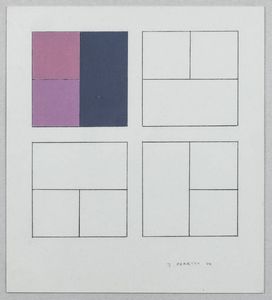 ITALO PERETTA Italia 1927-1977 - Composizione geometrica 1974