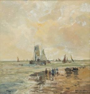 GIUSEPPE GHEDUZZI Crespellano (BO) 1889 - 1957 Torino - Marina