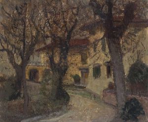 METELLO MERLO Milano 1886 - 1964 Torino - Casolari 1943