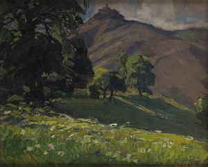 METELLO MERLO Milano 1886 - 1964 Torino - Pian Bausan agosto 1930