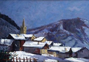 CLAUDIO FASSIO Santa Caterina di Rocca d'Arazzo (AT) 1946 - Melezet 2022