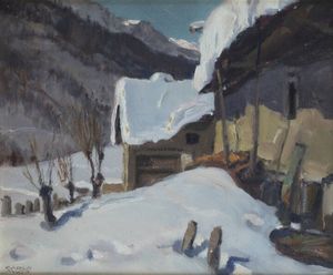 CARLO MUSSO Balangero (TO) 1907 - 1968 - Casolari di Acceglio (Alpi Marittime)