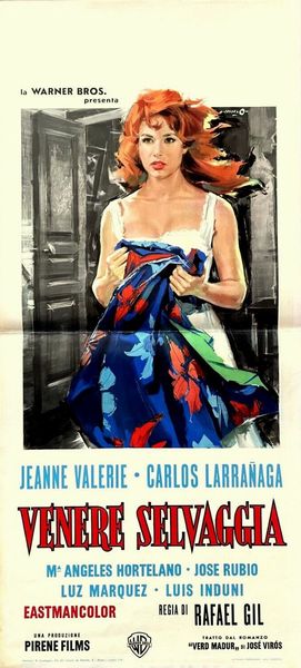Angelo Cesselon : Venere selvaggia  - Asta Bozzetti Cinematografici   - Associazione Nazionale - Case d'Asta italiane