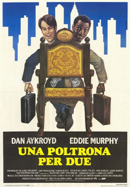 Bruno Napoli : Una poltrona per due  - Asta Bozzetti Cinematografici   - Associazione Nazionale - Case d'Asta italiane