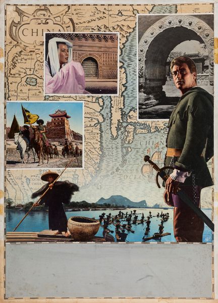 Francesco Fiorenzi : Marco Polo  - Asta Bozzetti Cinematografici   - Associazione Nazionale - Case d'Asta italiane