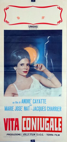 Francesco Fiorenzi : La vita coniugale  - Asta Bozzetti Cinematografici   - Associazione Nazionale - Case d'Asta italiane