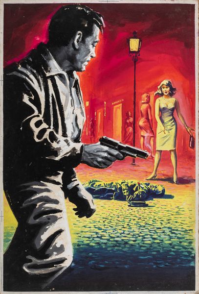 A.N.I. (autore non identificato) : Amburgo squadra omicidi  - Asta Bozzetti Cinematografici   - Associazione Nazionale - Case d'Asta italiane