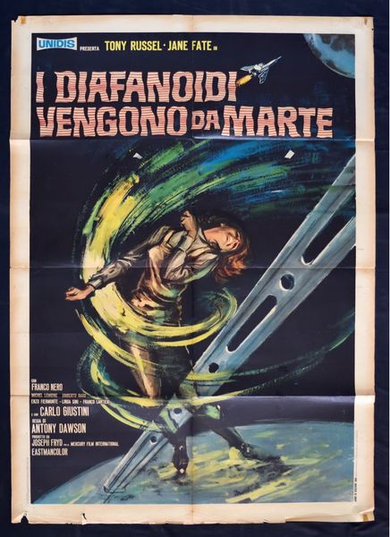 A.N.I. (autore non identificato) : I diafanoidi vengono da Marte  - Asta Bozzetti Cinematografici   - Associazione Nazionale - Case d'Asta italiane