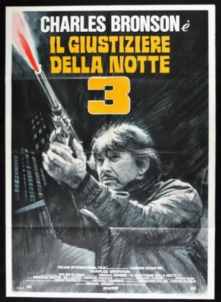 Piero Ermanno Iaia : Il giustiziere della notte 3  - Asta Bozzetti Cinematografici   - Associazione Nazionale - Case d'Asta italiane