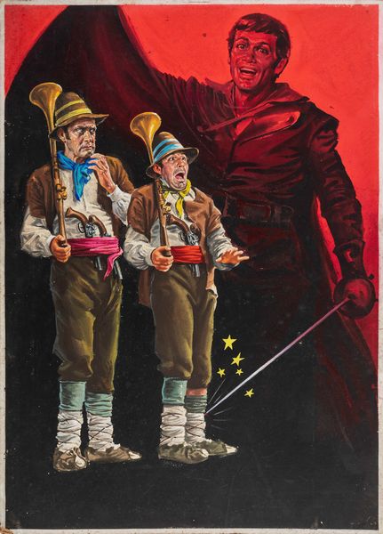 A.N.I. (autore non identificato) : I tromboni di Fra' Diavolo  - Asta Bozzetti Cinematografici   - Associazione Nazionale - Case d'Asta italiane