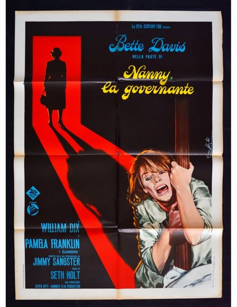 Enzo Nistri : Nanny, la governante  - Asta Bozzetti Cinematografici   - Associazione Nazionale - Case d'Asta italiane
