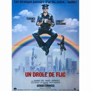 A.N.I. (autore non identificato) : Poliziotto superpi  - Asta Bozzetti Cinematografici   - Associazione Nazionale - Case d'Asta italiane