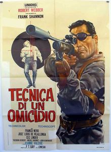 A.N.I. (autore non identificato) : Tecnica di un omicidio  - Asta Bozzetti Cinematografici   - Associazione Nazionale - Case d'Asta italiane