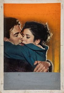 Francesco Fiorenzi : La vita coniugale  - Asta Bozzetti Cinematografici   - Associazione Nazionale - Case d'Asta italiane