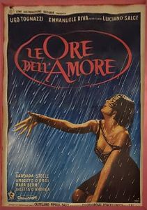 Francesco Fiorenzi : Le ore dell'amore  - Asta Bozzetti Cinematografici   - Associazione Nazionale - Case d'Asta italiane