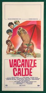 Symeoni (Sandro Simeoni) : Vacanze calde  - Asta Bozzetti Cinematografici   - Associazione Nazionale - Case d'Asta italiane