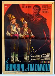 A.N.I. (autore non identificato) : I tromboni di Fra' Diavolo  - Asta Bozzetti Cinematografici   - Associazione Nazionale - Case d'Asta italiane