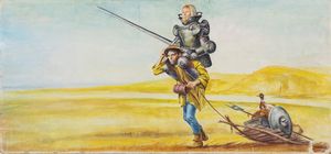 Maro (Otello Mauro Innocenti) - Il prode Anselmo e il suo scudiero