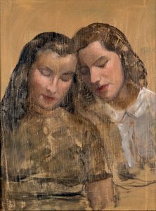 Anonimo del XX secolo - Due fanciulle