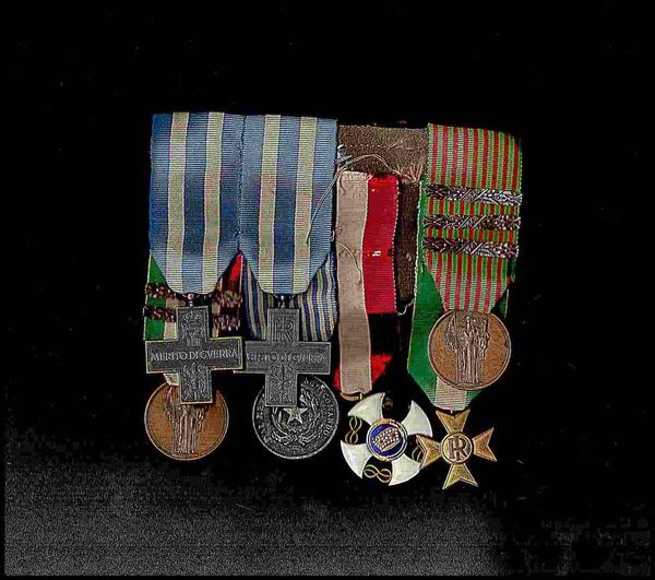 Medagliere post bellico  - Asta Militaria, Medaglie e Ordini Cavallereschi - Associazione Nazionale - Case d'Asta italiane
