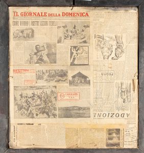 Leonetta CECCHI PIERACCINI (1882-1977) Ritratto di Benito Mussolini  - Asta Militaria, Medaglie e Ordini Cavallereschi - Associazione Nazionale - Case d'Asta italiane
