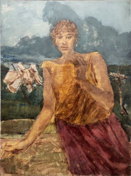 Americo Mazzotta : Il temporale  - Asta Arte moderna e contemporanea - Associazione Nazionale - Case d'Asta italiane