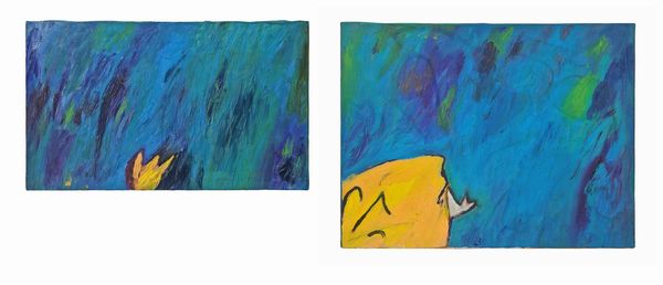 Carlo Cecchi : Lotto unico composto da n.2 oli su tela  - Asta Arte moderna e contemporanea - Associazione Nazionale - Case d'Asta italiane