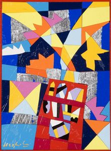 Ugo Nespolo (1941) - On Air